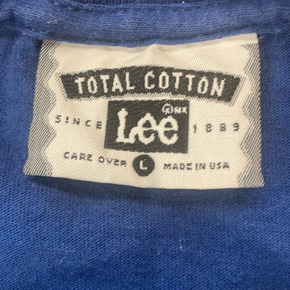 Lee Vintage 90s Martha Stewart doesn’t live here T-shirt blue 100% cotton size L - Picture 6 of 7